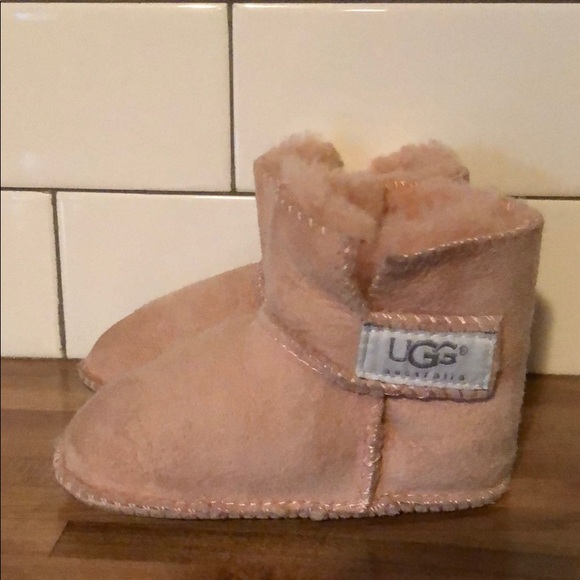 UGG Shoes Pink Ugg Baby Slippers Size Medium Poshmark